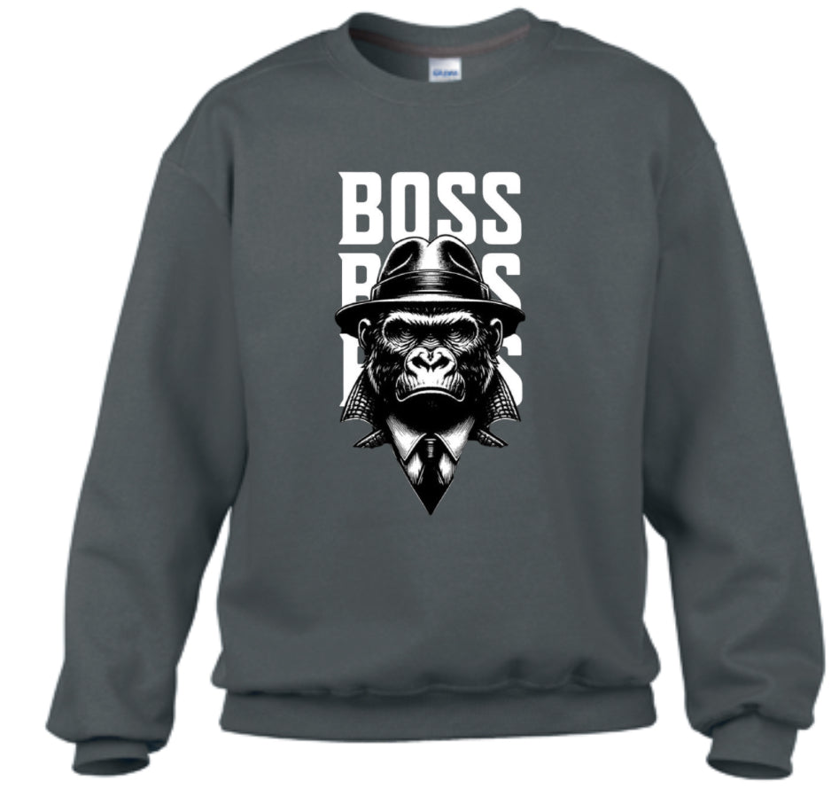 Crewneck boss