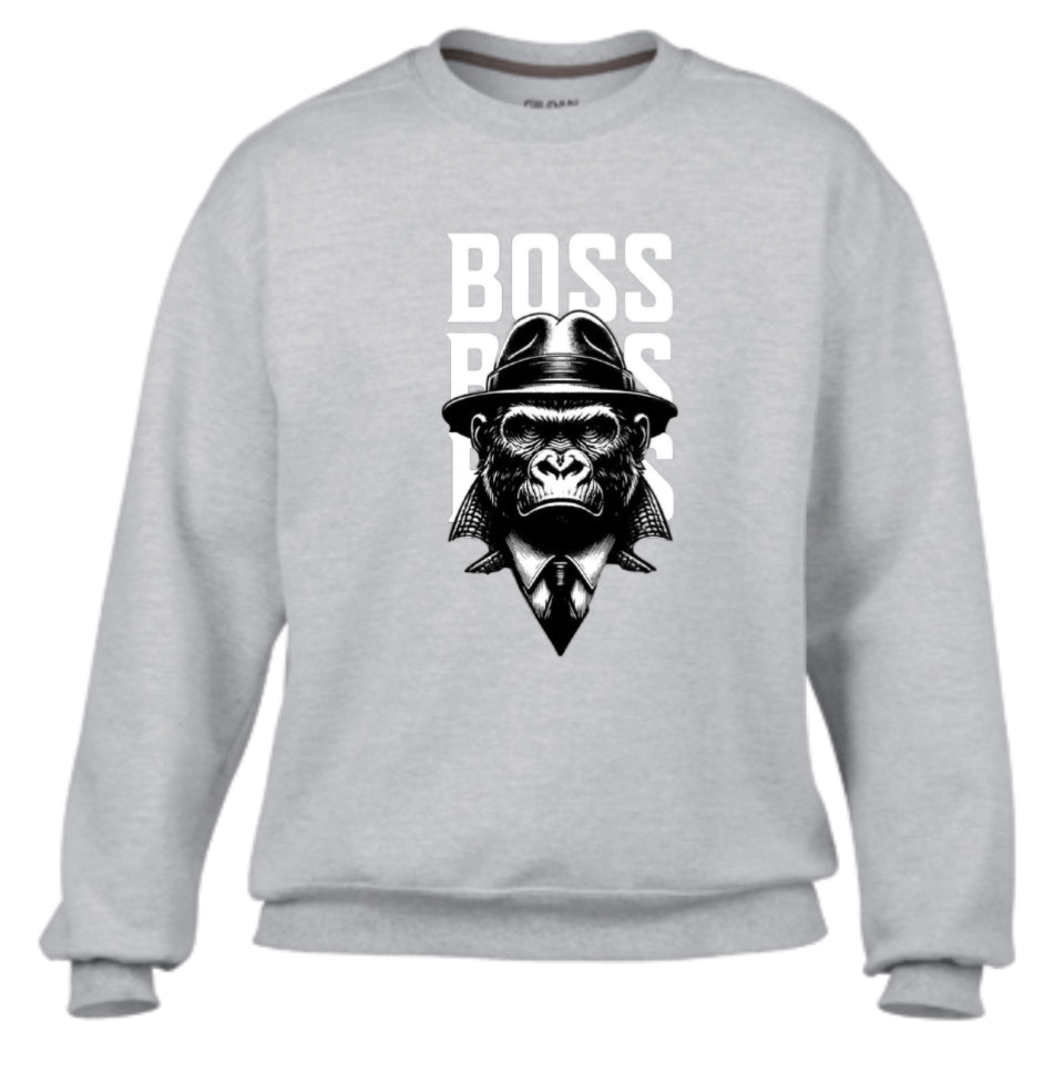 Crewneck boss