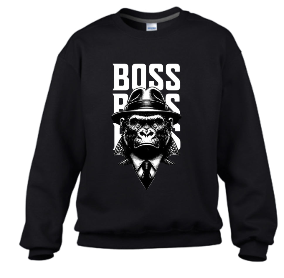 Crewneck boss